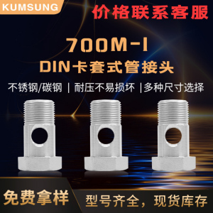 700M DIN卡套式管接头